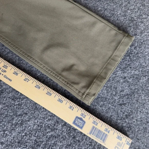 Levi's 511 Slim Tech Pants Stretch Mens 32x34 Green Performance Casual Jeans - Picture 7 of 9